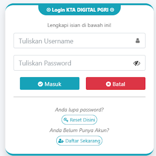 Register PGRI Kab. Merauke - Persatuan Guru Republik Indonesia Cabang Kab. Merauke